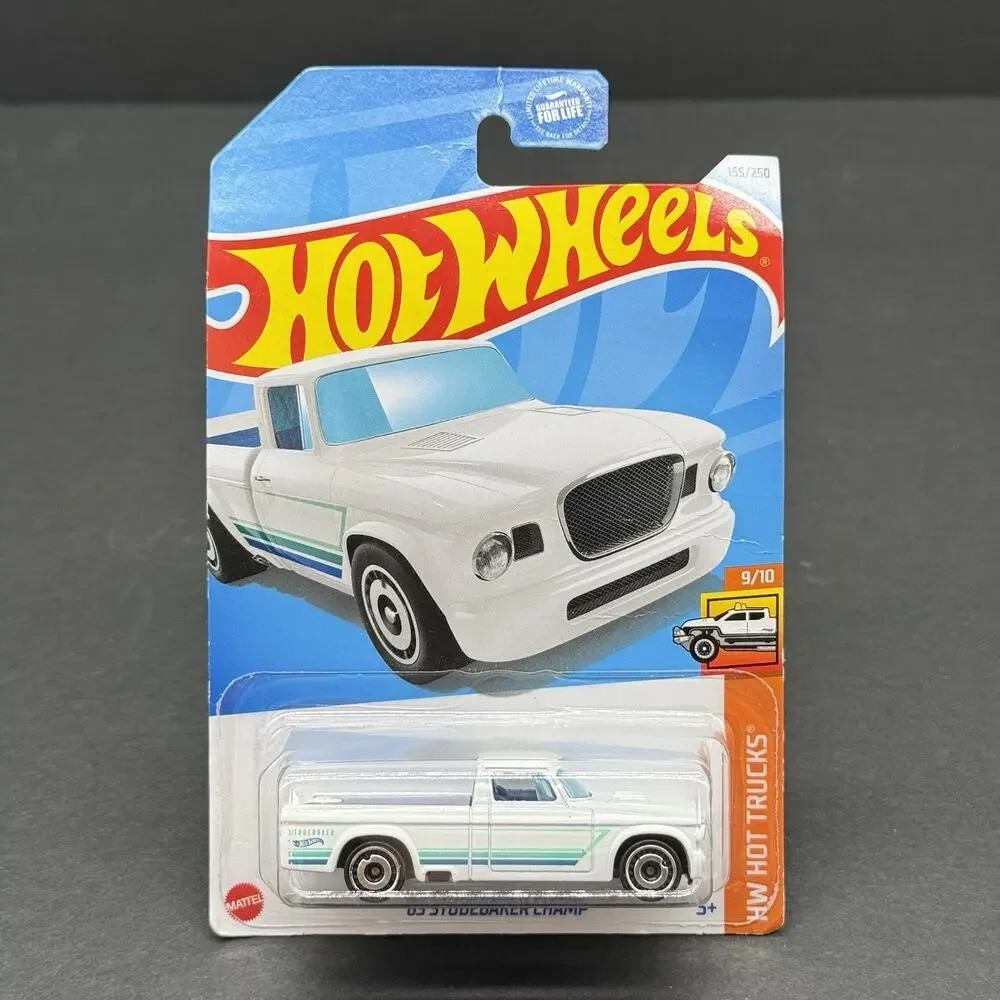 Hot Wheels HW Hot Trucks 2/10 '67 Chevy C10 & 63 Studebaker Champ 9/10 Diecast